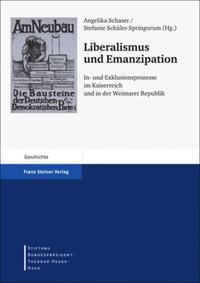 Vorderes Coverbild Liberalismus und Emanzipation