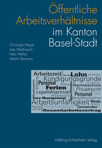 Vorderes Coverbild Öffentliche Arbeitsverhältnisse im Kanton Basel-Stadt