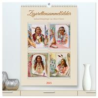 Vorderes Coverbild Zigarettensammelbilder (hochwertiger Premium Wandkalender 2025 DIN A2 hoch), Kunstdruck in Hochglanz