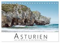 Vorderes Coverbild Asturien - Von der Küste bis zu den Gipfeln Europas (Tischkalender 2025 DIN A5 quer), CALVENDO Monatskalender