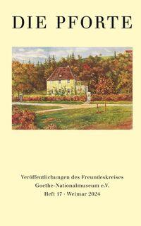 Vorderes Coverbild Die Pforte Heft 17