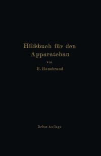 Vorderes Coverbild Hilfsbuch für den Apparatebau