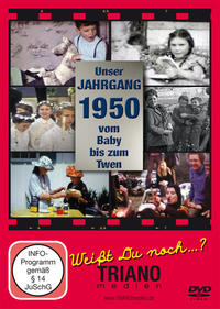 Vorderes Coverbild Unser Jahrgang 1950 - Vom Baby bis zum Twen: zum 75. Geburtstag
