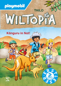 Vorderes Coverbild PLAYMOBIL Wiltopia. Känguru in Not!