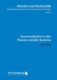Vorderes Coverbild Kommunikation in der Theorie sozialer Systeme