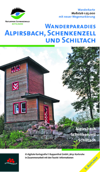 Vorderes Coverbild Wanderkarte Alpirsbach, Schenkenzell und Schiltach