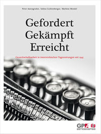 Vorderes Coverbild Gefordert - Gekämpft - Erreicht GPA-djp