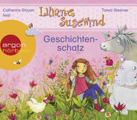 Vorderes Coverbild Liliane Susewind – Geschichtenschatz: Ein kleiner Esel kommt groß raus, Ein Meerschwein ist nicht gern allein, Viel Gerenne um eine Henne, Ein Nilpferd auf dem Zebrastreifen