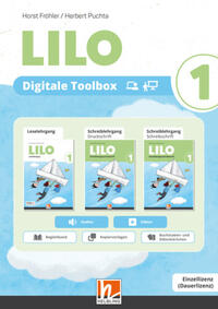 Vorderes Coverbild Lilos Lesewelt 1 / LILO 1 (Lehrplan 2023), Digitale Toolbox EL