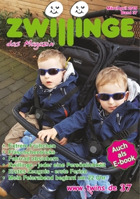 Vorderes Coverbild Zwillinge das Magazin März/April 2019