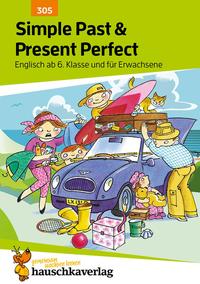 Vorderes Coverbild Simple Past & Present Perfect. Englisch ab 6. Klasse und für Erwachsene, A5-Heft