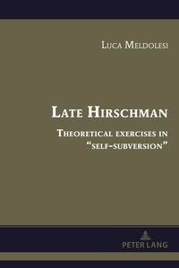 Vorderes Coverbild Late Hirschman