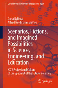 Vorderes Coverbild Scenarios, Fictions, and Imagined Possibilities in Science, Engineering, and Education