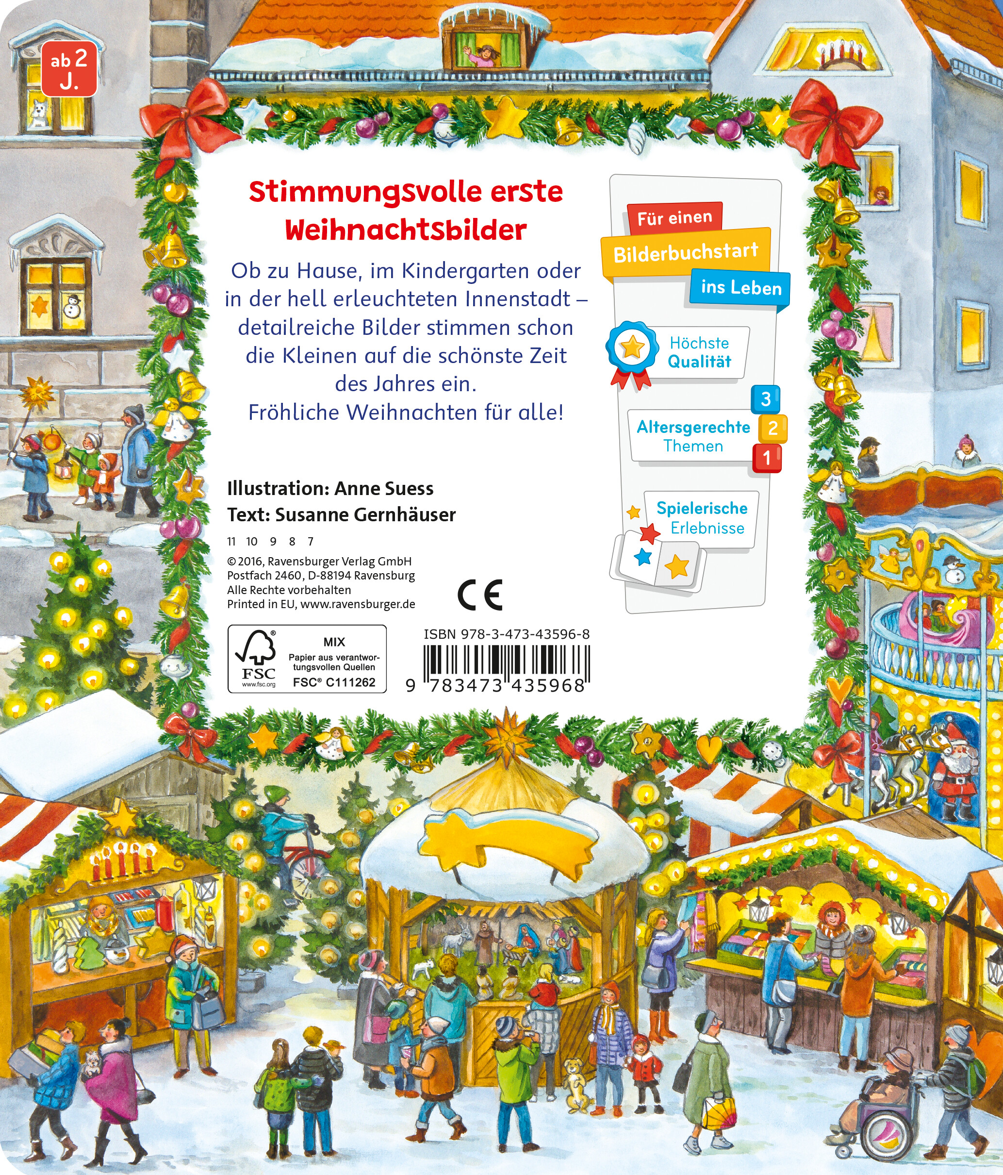 Rückseitencover Sachen suchen - Frohe Weihnachten