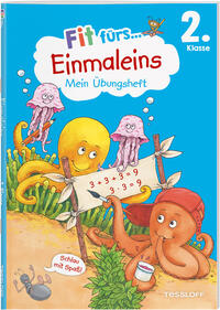 Vorderes Coverbild Fit fürs Einmaleins 2. Klasse. Mein Übungsheft