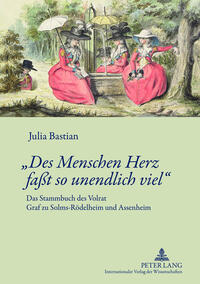 Vorderes Coverbild «Des Menschen Herz faßt so unendlich viel»