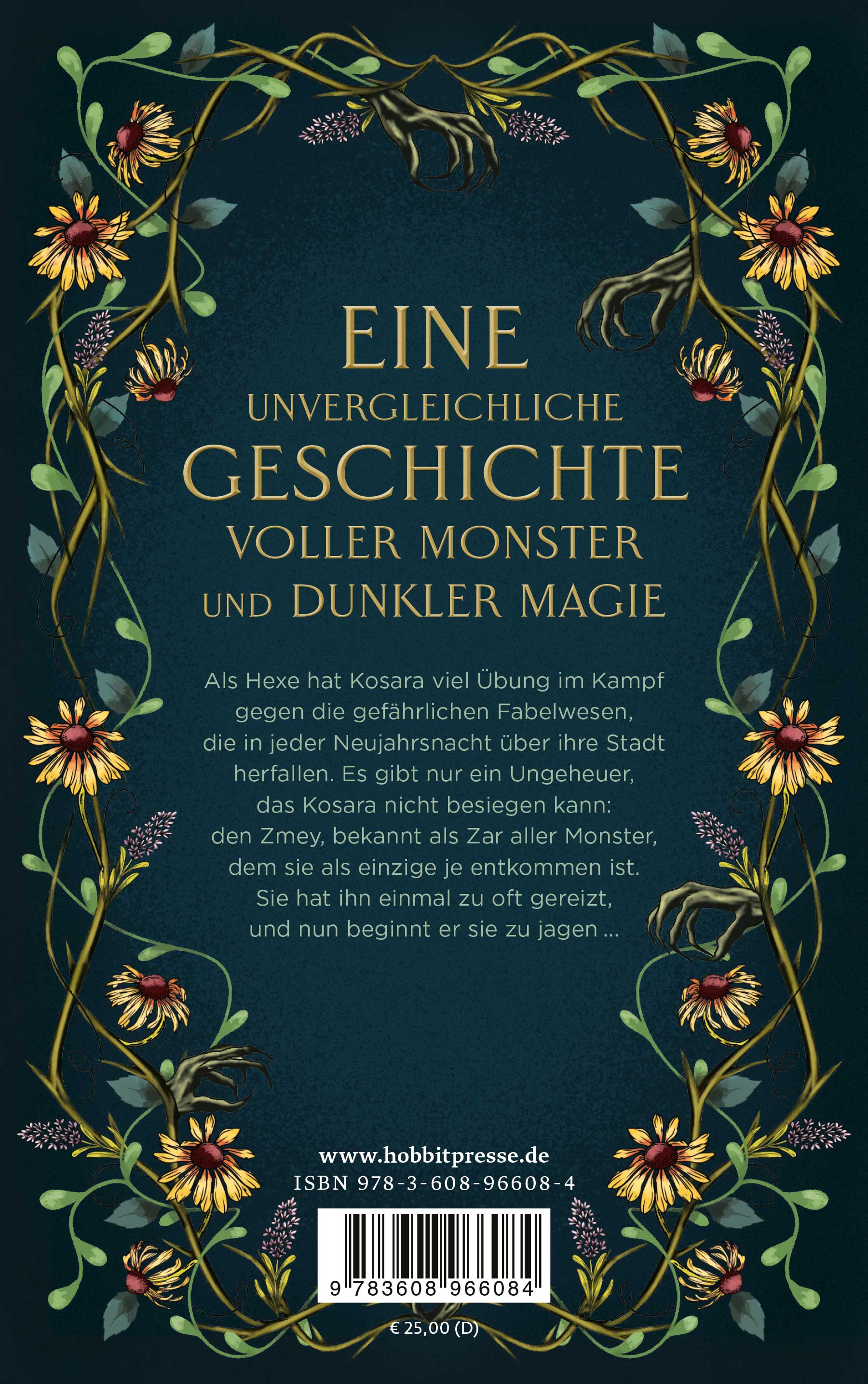 Rückseitencover Tage einer Hexe