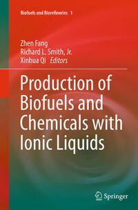 Vorderes Coverbild Production of Biofuels and Chemicals with Ionic Liquids