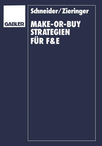 Vorderes Coverbild Make-or-Buy-Strategien für F&E