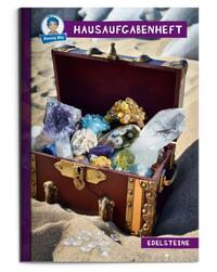 Vorderes Coverbild Benny Blu Hausaufgabenheft Edelsteine