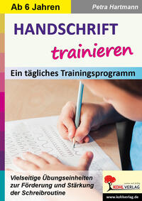 Vorderes Coverbild Handschrift trainieren