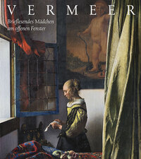 Vorderes Coverbild Johannes Vermeer. Brieflesendes Mädchen am offenen Fenster