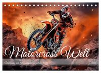 Vorderes Coverbild Motorcross Welt (Tischkalender 2025 DIN A5 quer), CALVENDO Monatskalender