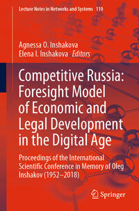 Vorderes Coverbild Competitive Russia: Foresight Model of Economic and Legal Development in the Digital Age