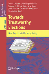 Vorderes Coverbild Towards Trustworthy Elections