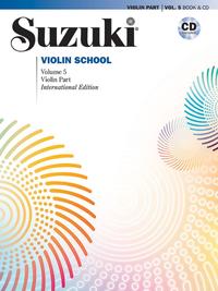 Vorderes Coverbild Suzuki Violin School Violin Part & CD, Volume 5 (Revised)
