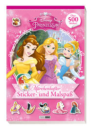 Vorderes Coverbild Disney Prinzessin: Märchenhafter Sticker- und Malspaß