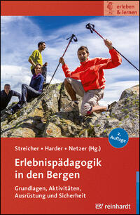 Vorderes Coverbild Erlebnispädagogik in den Bergen