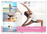 Vorderes Coverbild Yoga-Übungen. Geschmeidig werden und bleiben! (Wandkalender 2026 DIN A4 quer), CALVENDO Monatskalender