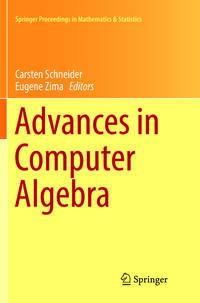 Vorderes Coverbild Advances in Computer Algebra