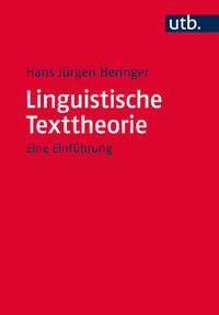 Vorderes Coverbild Linguistische Texttheorie