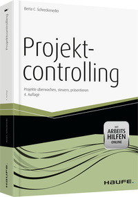 Vorderes Coverbild Projektcontrolling - mit Arbeitshilfen online