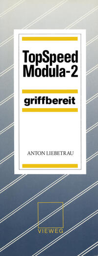 Vorderes Coverbild TopSpeed Modula-2 griffbereit