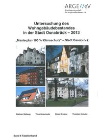 Vorderes Coverbild Untersuchung des Wohngebäudebestandes in der Stadt Osnabrück - 2013