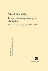 Vorderes Coverbild Transzendentalphilosophie als System