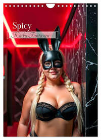 Vorderes Coverbild Spicy - Kinky Fantasien (Wandkalender 2026 DIN A4 hoch), CALVENDO Monatskalender