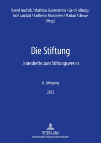 Vorderes Coverbild Die Stiftung