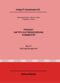 Vorderes Coverbild Produkthaftpflichtversicherung / Produkthaftpflichtversicherung Kommentar