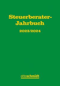 Vorderes Coverbild Steuerberater-Jahrbuch 2023/2024