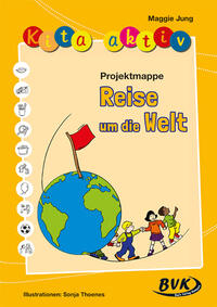 Vorderes Coverbild Kita aktiv Projektmappe Reise um die Welt