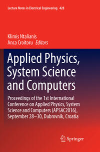 Vorderes Coverbild Applied Physics, System Science and Computers