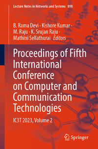 Vorderes Coverbild Proceedings of Fifth International Conference on Computer and Communication Technologies
