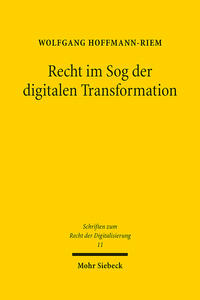 Vorderes Coverbild Recht im Sog der digitalen Transformation