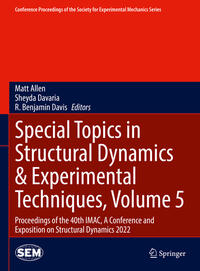 Vorderes Coverbild Special Topics in Structural Dynamics & Experimental Techniques, Volume 5