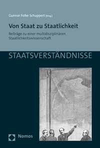Vorderes Coverbild Von Staat zu Staatlichkeit