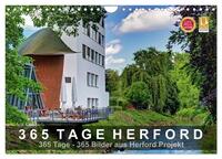 Vorderes Coverbild 365 Tage Herford (Wandkalender 2025 DIN A4 quer), CALVENDO Monatskalender